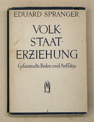 Volk, Staat, Erziehung