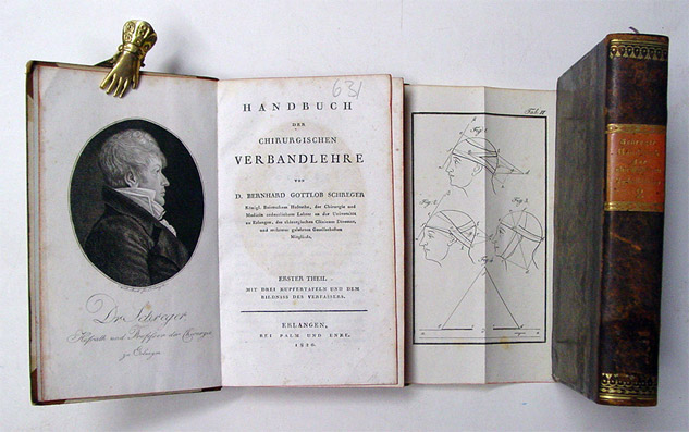 Handbuch der chirurgischen Verbandlehre (3 Theile in  2 Bdn., compl.)