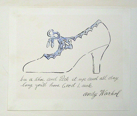 «See a shoe and pick it up and all day long you’ll have a good luck.»