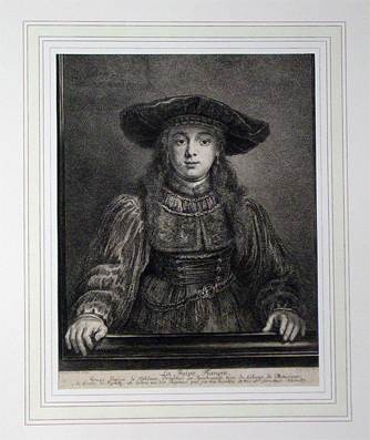 La juive fiancée, nach Rembrandt