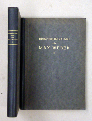 Erinnerungsgabe für Max Weber