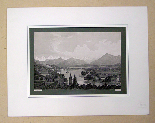 Thun et les alpes Bernoises