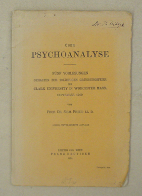 Über Psychoanalyse
