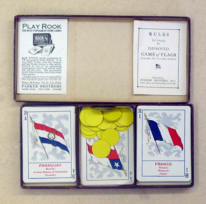 Improved Game of Flags (Copyright 1915, by Parker Brothers)