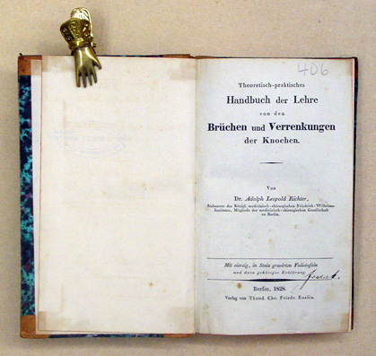 Theoretisch-praktisches Handbuch der Lehre von den Brüchen und Verrenkungen der Knochen