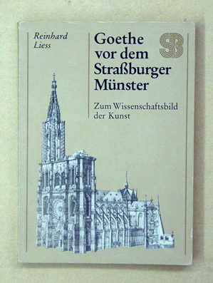 Goethe vor dem Strassburger Münster