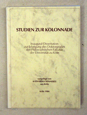 Studien zur Kolonnade