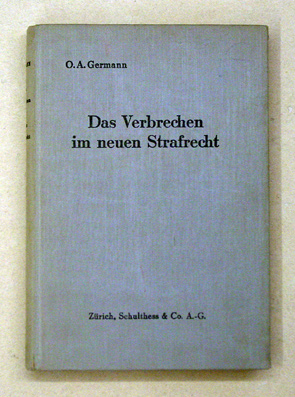 Das Verbrechen im neuen Strafrecht