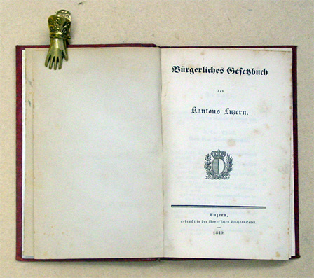 Bürgerliches Gesetzbuch des Kantons Luzern