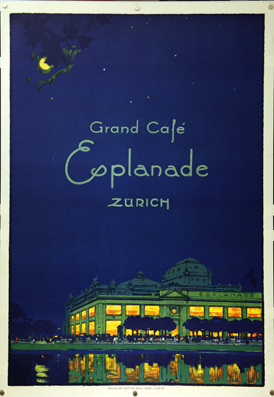 Plakat - Grand Café Esplanade Zürich