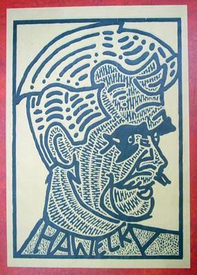 Portrait H. C. Artmann - Hawelka