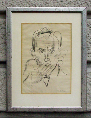 Raucher - Portrait Walter Mehring