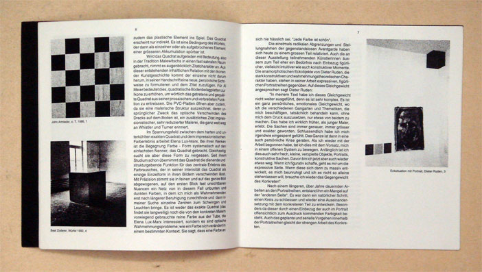 Hommage to the Square