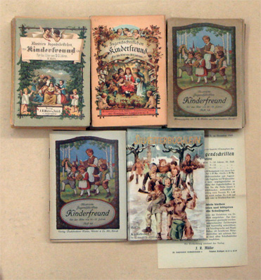 Illustrirte [später: Illustrierte] Jugendschriftchen. Kinderfreund. Für das Alter von 10 - 13 Jahren. [Ab Heft 76: Silvesterbüchlein. Kinderfreund für das Alter von 10 - 13 Jahren]