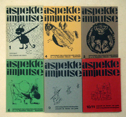 Aspekte / Impulse. Zeitschrift für Literatur und Grafik