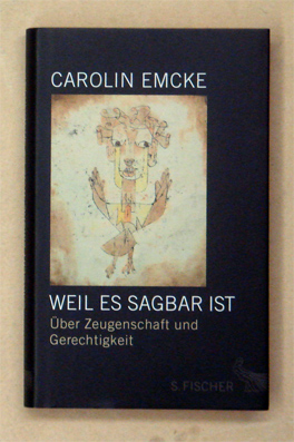 Weil es sagbar ist