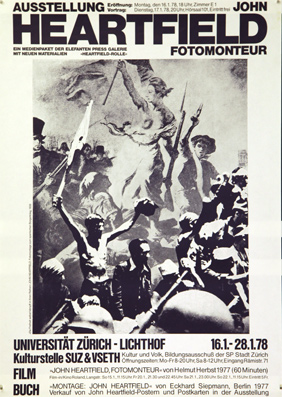 Plakat - John Heartfield Fotomonteur
