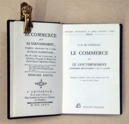 Le commerce et le gouvernement considérés rélativement l’un à l’autre