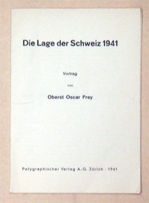 Die Lage der Schweiz 1941