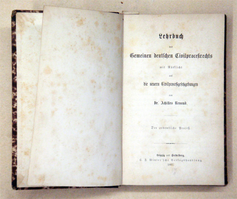 Lehrbuch des Gemeinen deutschen Civilprocessrechts mit Rücksicht auf die neuen Civilprocessgebungen