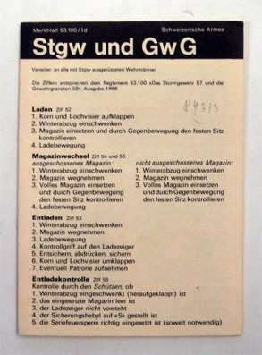 Stgw und GwG