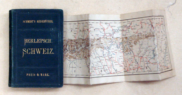 Die Schweiz, Chamounix [Chamonix], Veltlin und die italienischen Seen, sowie Eingangsrouten aus Deutschland und Oesterreich