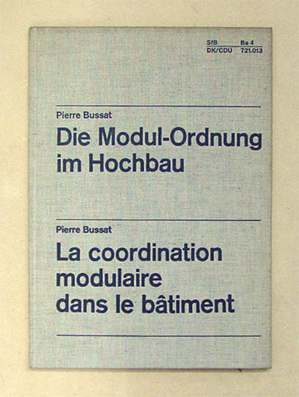 Die Modul-Ordnung im Hochbau