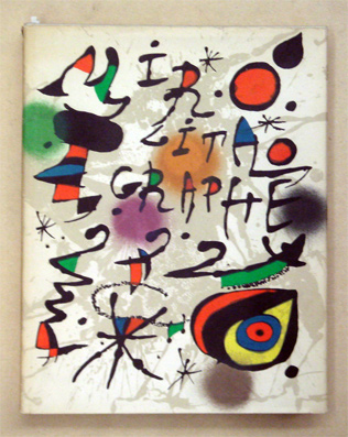 Joan Miro. Der Lithograph