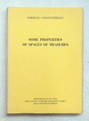 Some Properties of Spaces of Measures