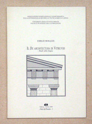 Il «De architectura» di Vitruvio
