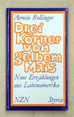 Drei Körner vom gelben Mais