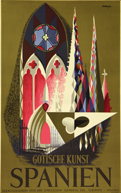 Plakat - Spanien - Gotische Kunst