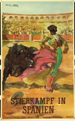Plakat - Stierkampf in Spanien