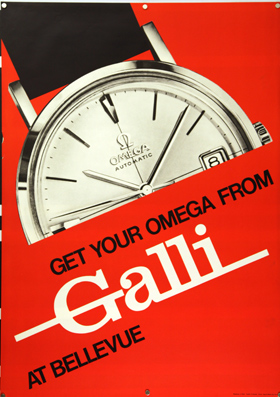 Plakat - Get your Omega form Galli