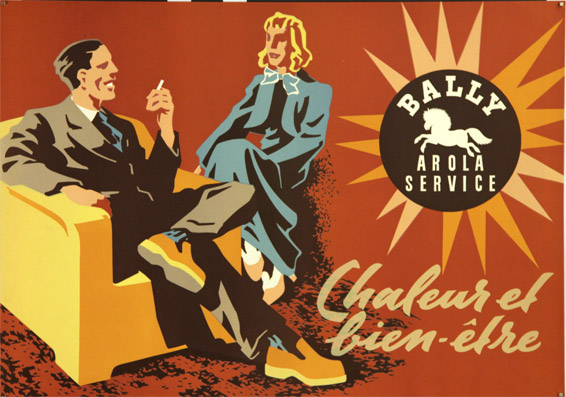 Plakat - Bally - Chaleur et bien-être