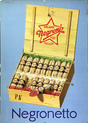Plakat - Salami Negronetto