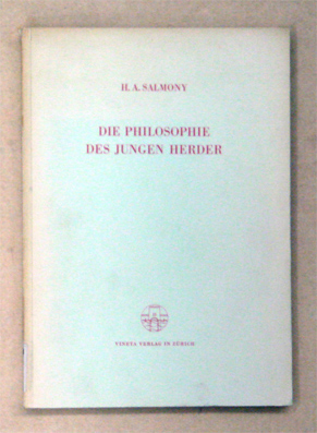 Die Philosophie des jungen Herder
