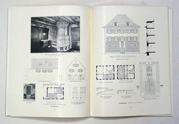 Das Bürgerhaus in der Schweiz - La maison bourgeoise en Suisse.
