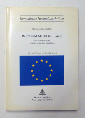 Recht und Macht bei Pascal