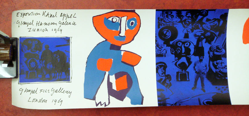 Exposition Karel Appel Gimpel Hanover Galerie Zurich 1696; Gimpel fils Gallery 1969