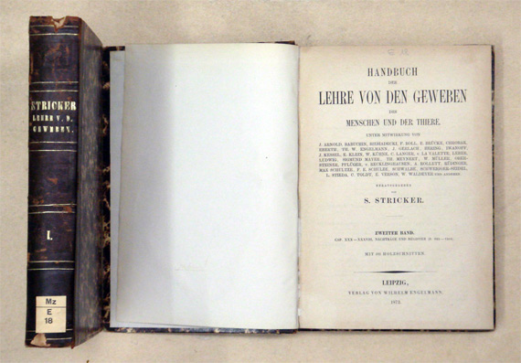 Handbuch der Lehre von den Geweben des Menschen und der Thiere