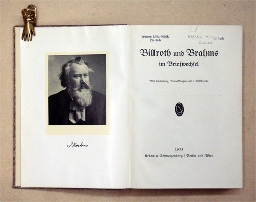 Billroth und Brahms im Briefwechsel