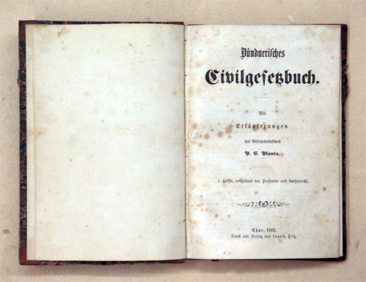 Bündnerisches Civilgesetzbuch [Zivilgesetzbuch]
