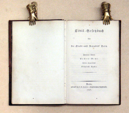 Civil-Gesetzbuch für die Stadt und Republik Bern