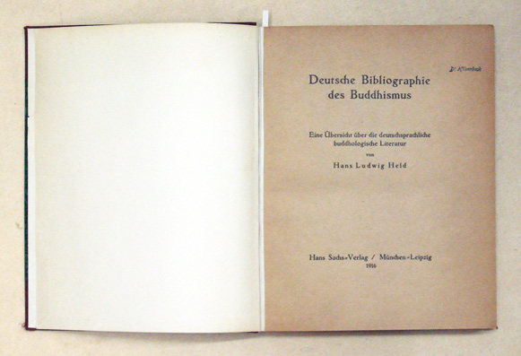 Deutsche Bibliographie des Buddhismus