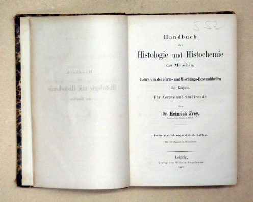 Handbuch der Histologie und Histochemie des Menschen