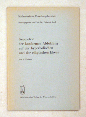 Geometrie der konformen Abbildungen auf der hyperbolischen und elliptischen Ebene