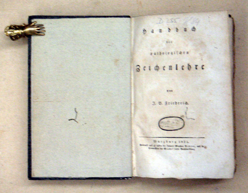 Handbuch der pathologischen Zeichenlehre