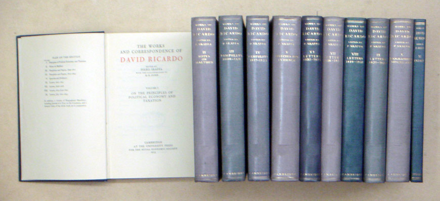 The Works and Correspondence of David Ricardo