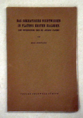 Das sokratische Nichtwissen in Platons ersten Dialogen